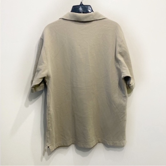 Carhartt Polo Shirt Shortsleeve Size Large Tan Camel Mens - Picture 2 of 7